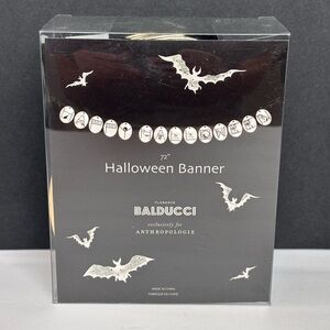 Anthropologie Florence Balducci 72” Halloween Banner